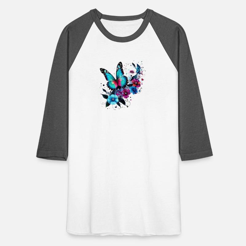 Vibrant Butterfly and Floral Arrangement