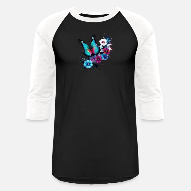 Vibrant Butterfly and Floral Arrangement