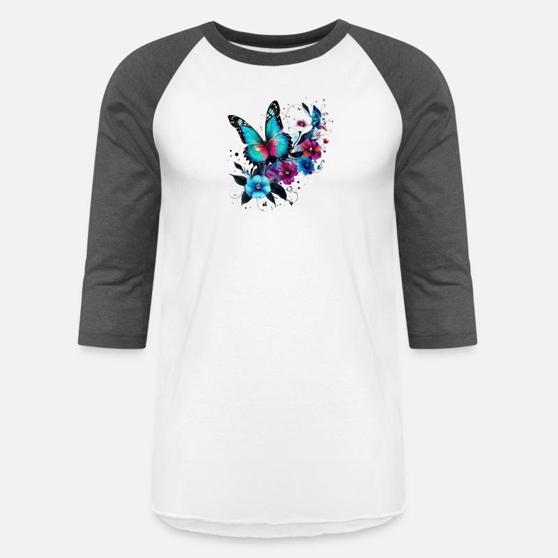 Vibrant Butterfly and Floral Arrangement