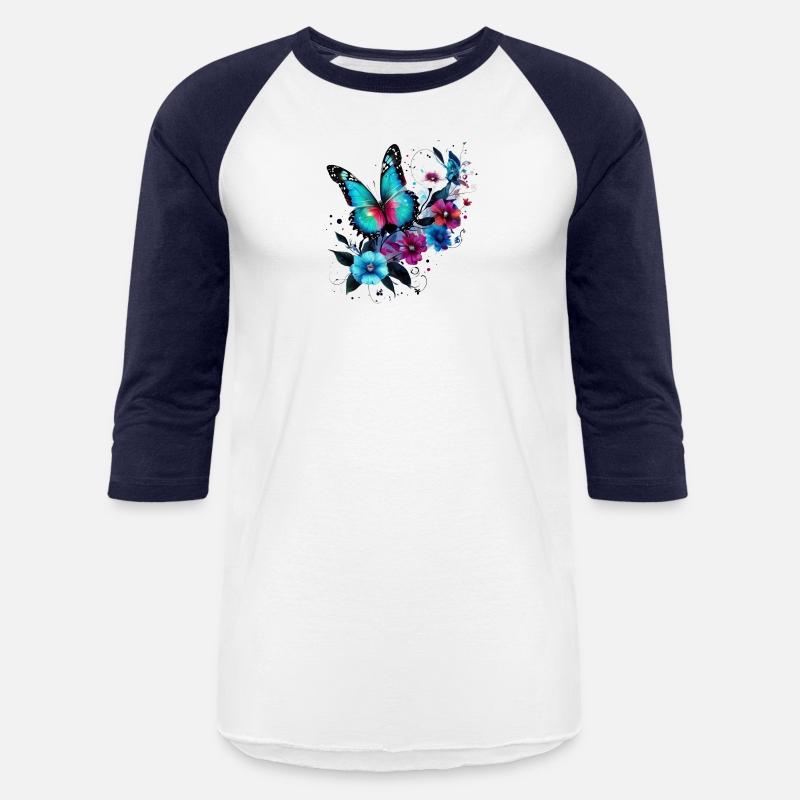 Vibrant Butterfly and Floral Arrangement