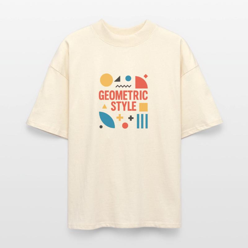 Vibrant Geometric Style Tee