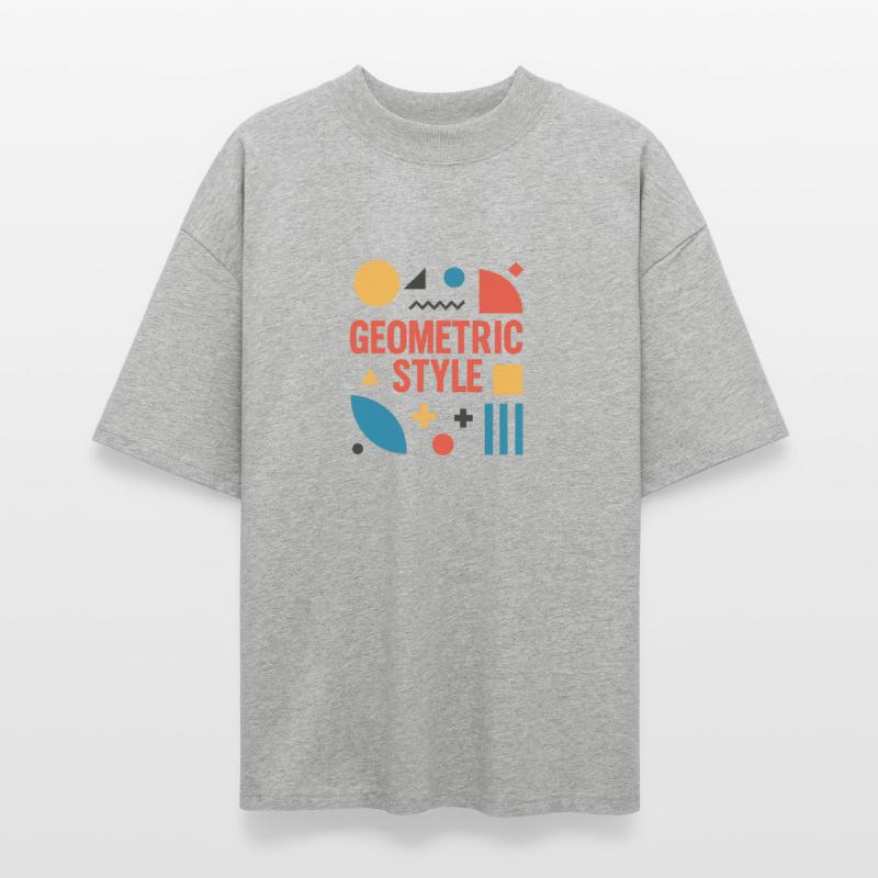 Vibrant Geometric Style Tee