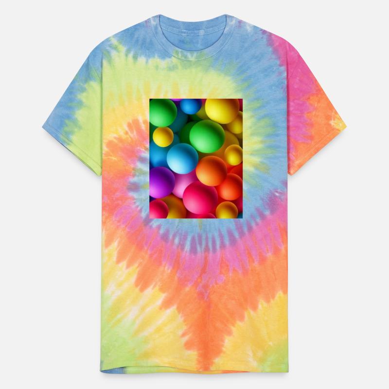 Vibrant Multi Colored Spheres