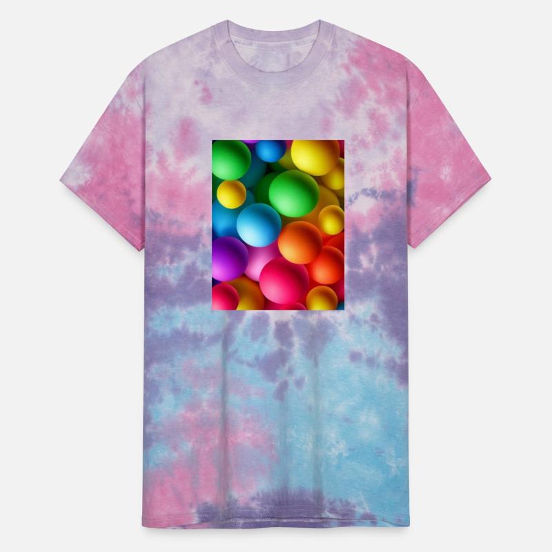 Vibrant Multi Colored Spheres