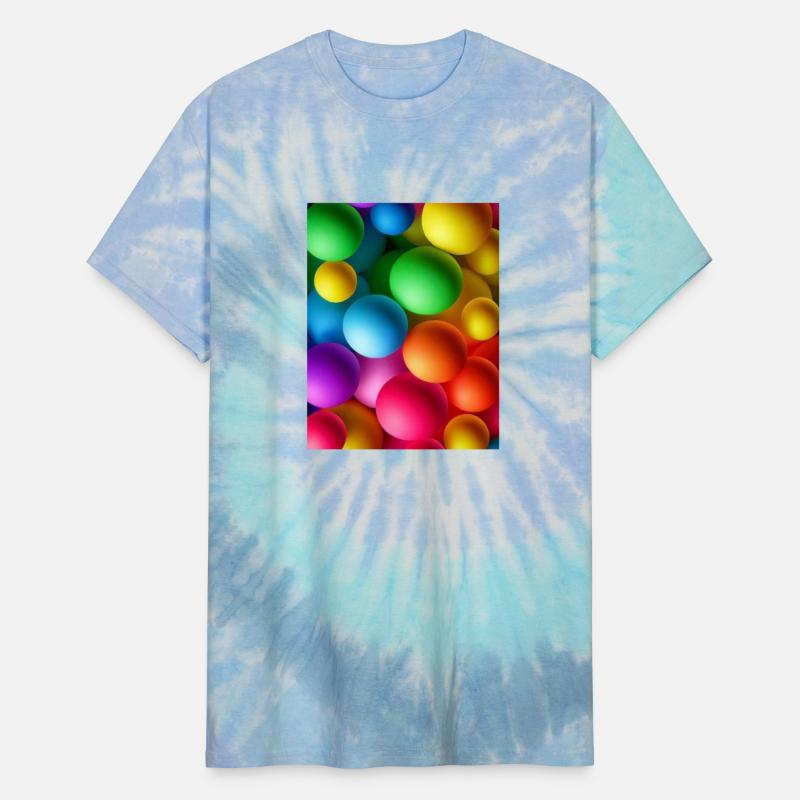 Vibrant Multi Colored Spheres
