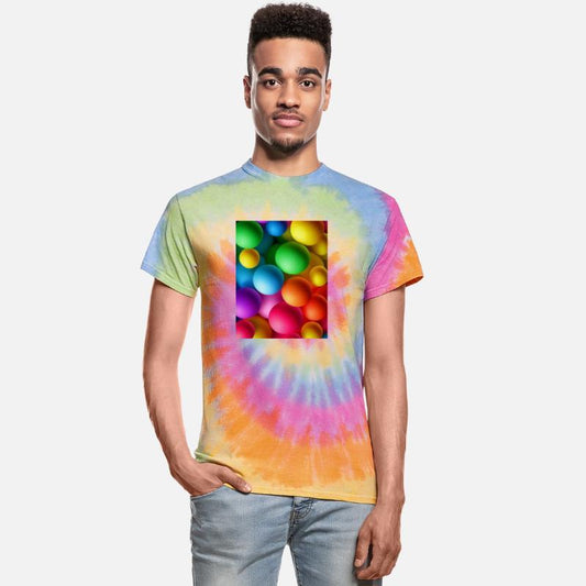 Vibrant Multi Colored Spheres