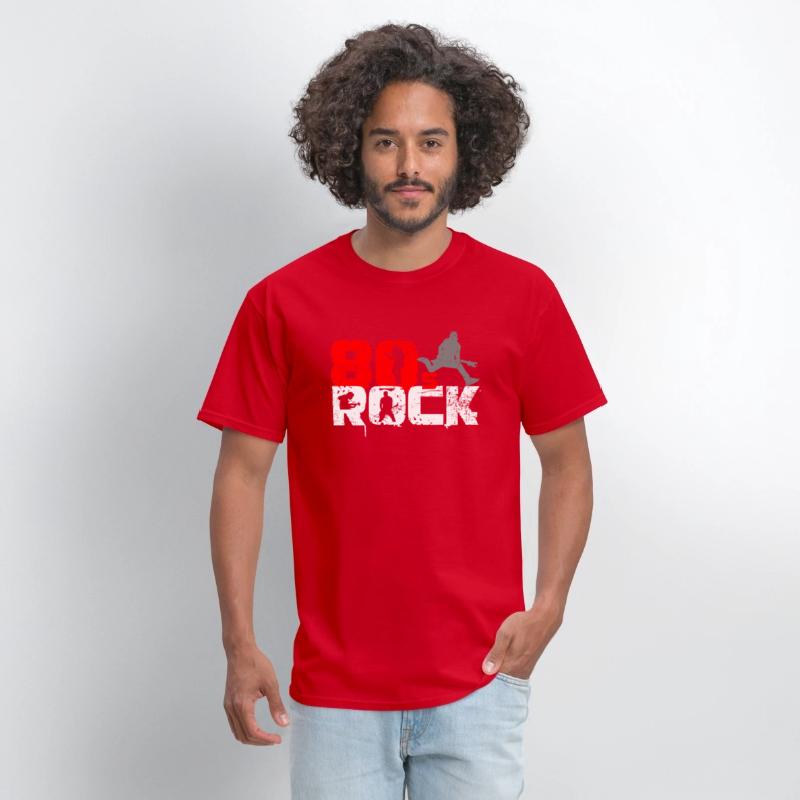 Vintage 80s Rock Music Fan
