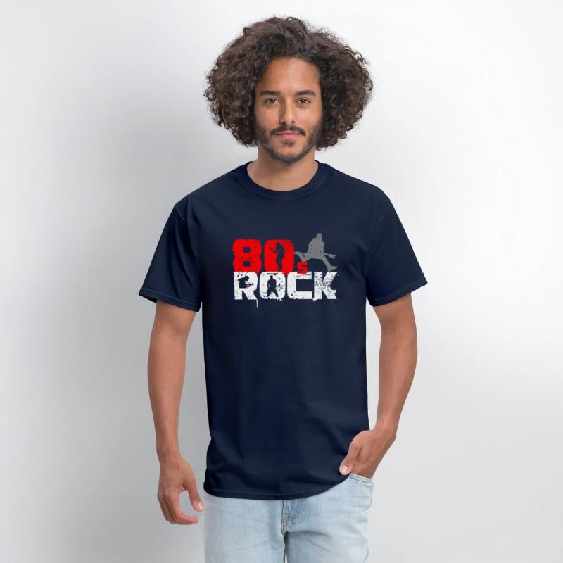 Vintage 80s Rock Music Fan