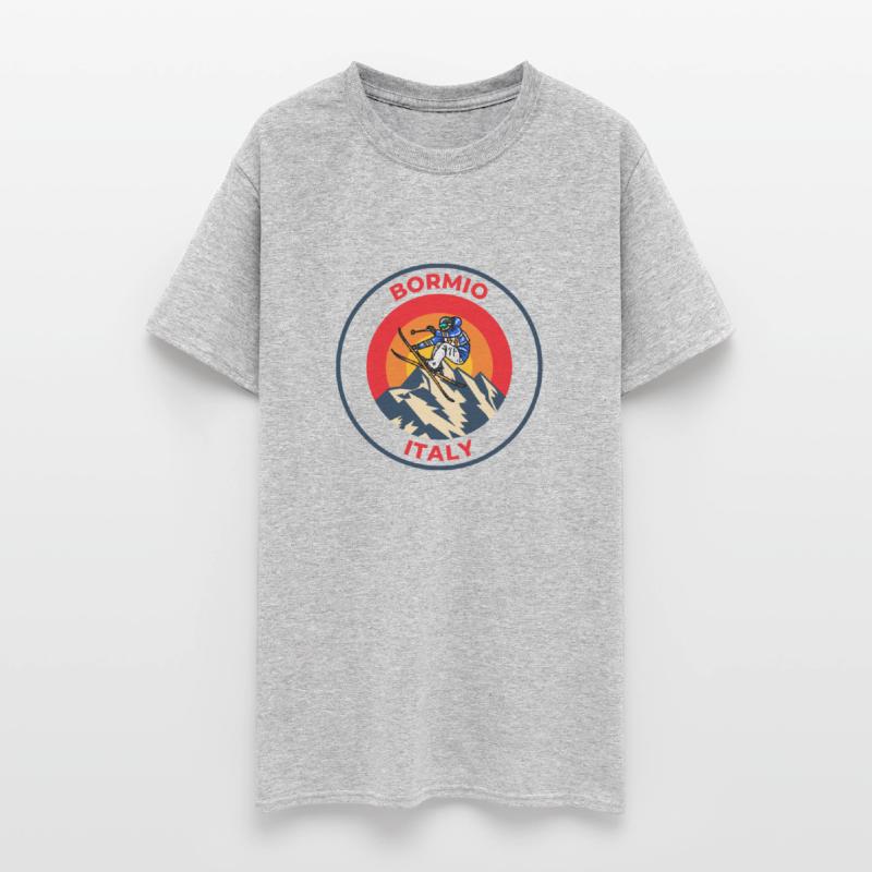 Vintage Cool Skiing in Bormio Italy Sunset