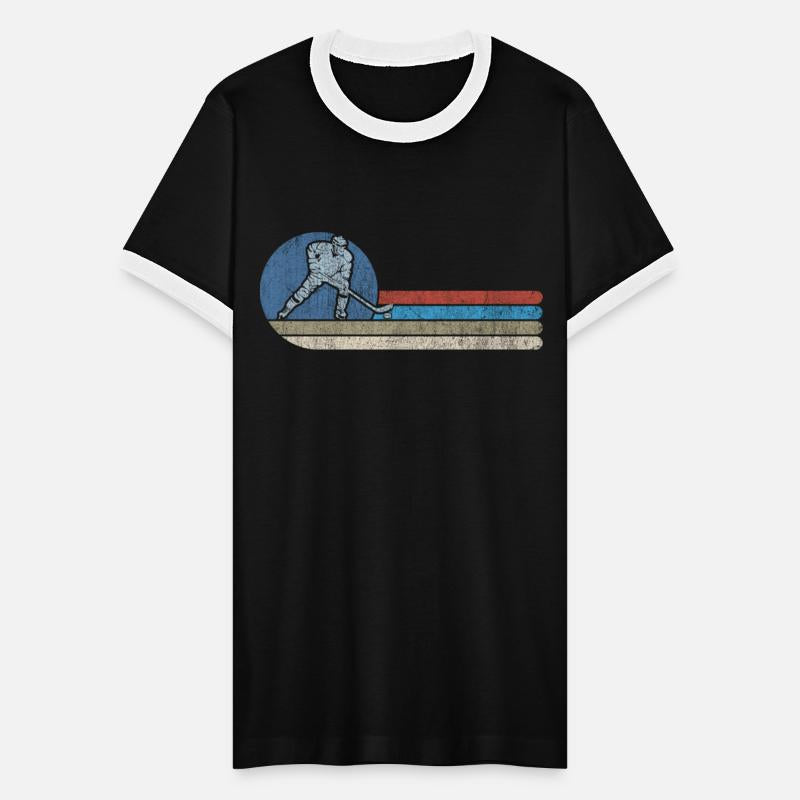 Vintage Faded Ice Hockey