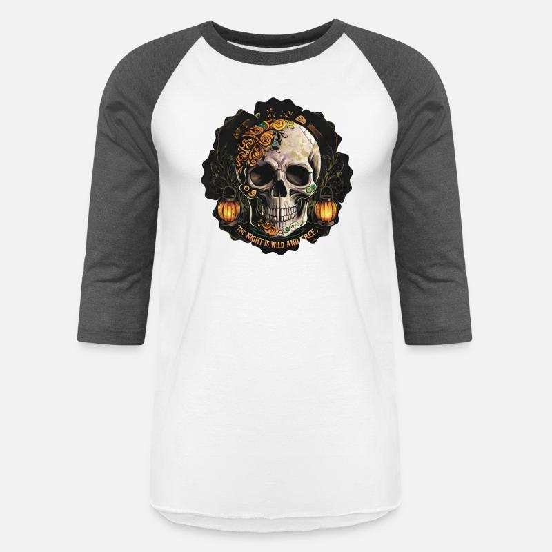 Vintage Halloween Skull: Distressed Lantern Glow