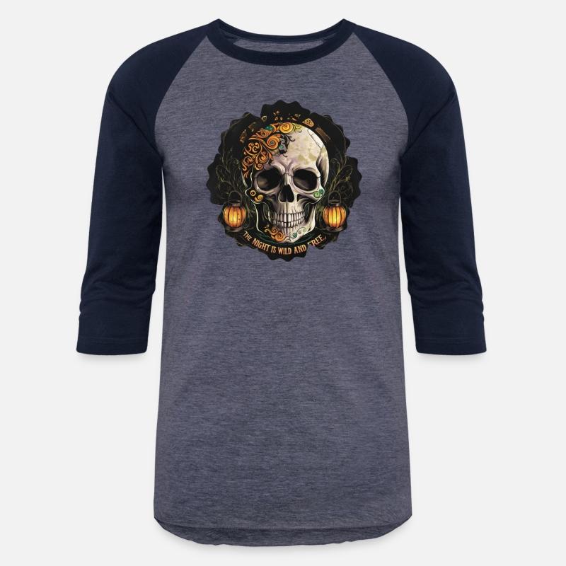 Vintage Halloween Skull: Distressed Lantern Glow