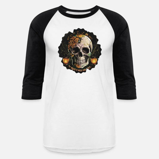 Vintage Halloween Skull: Distressed Lantern Glow