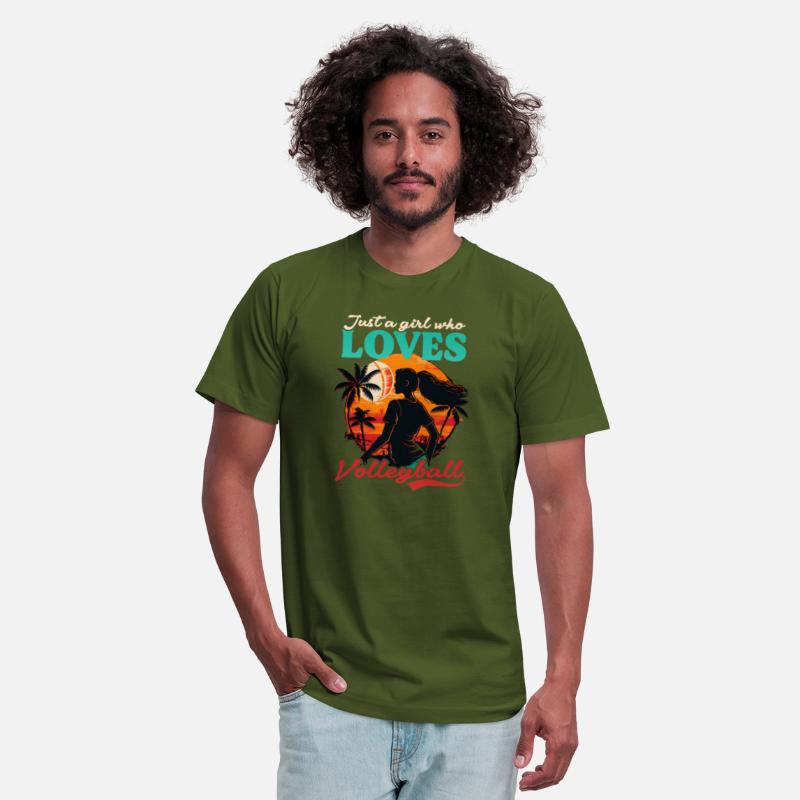 Volleyball Player Girl Loves Volleyball