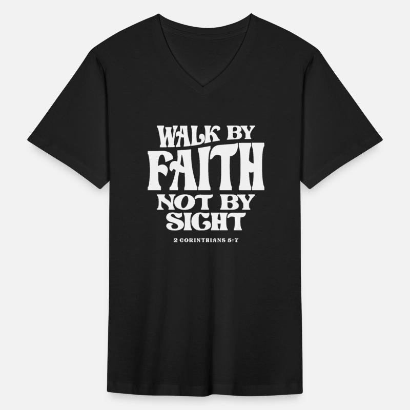 Walk by Faith 2 Corinthians 5:7 Christian Quote