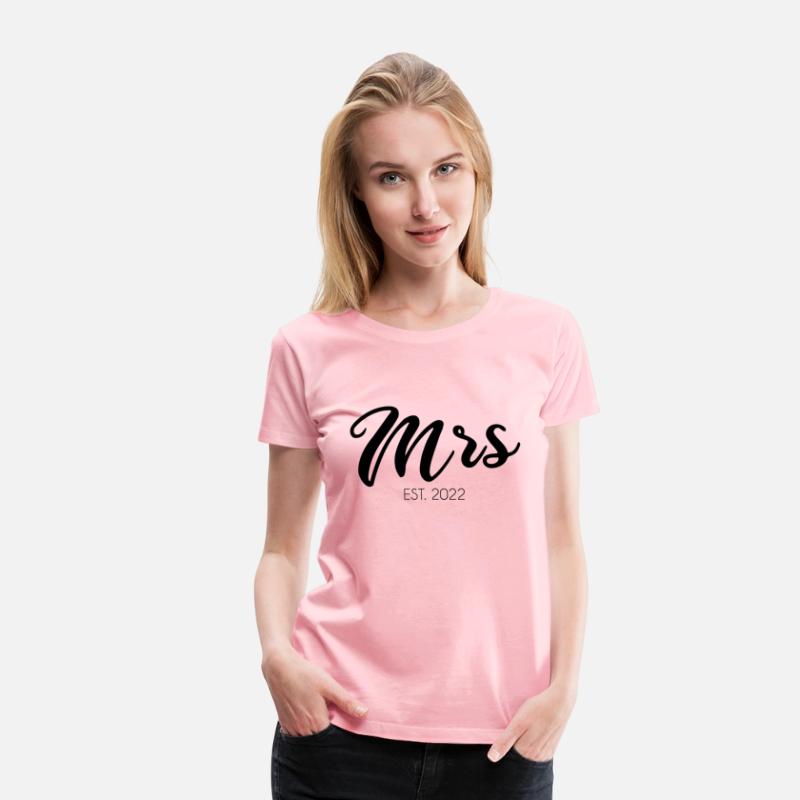 Wedding Mrs Est 2022 Bridal Bride