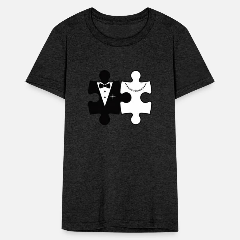 Wedding Puzzle Pieces Shirt Unity