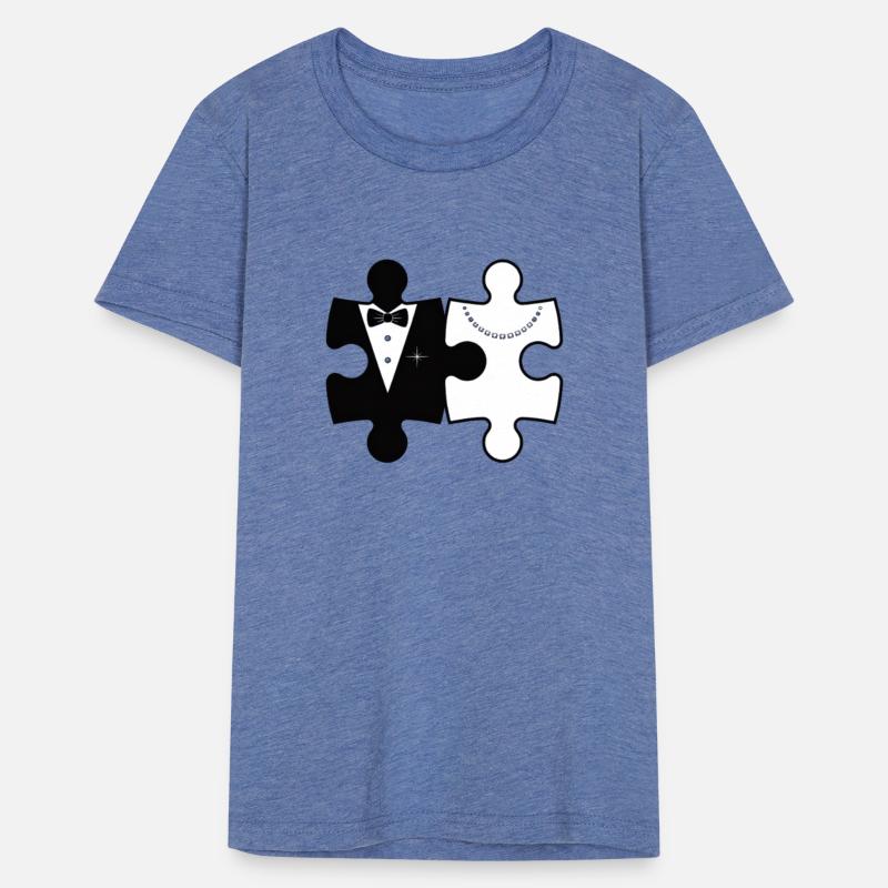 Wedding Puzzle Pieces Shirt Unity