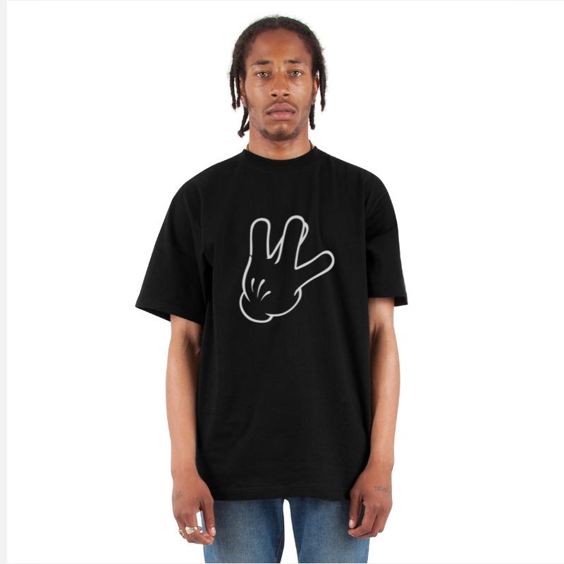 West Side Hand Outline Cali Rap Hip Hop Music Swag