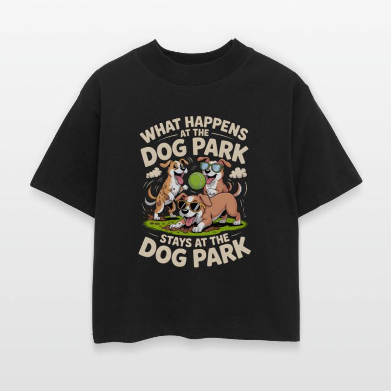 What Happens at Dog Park Funny Dog Lover Design