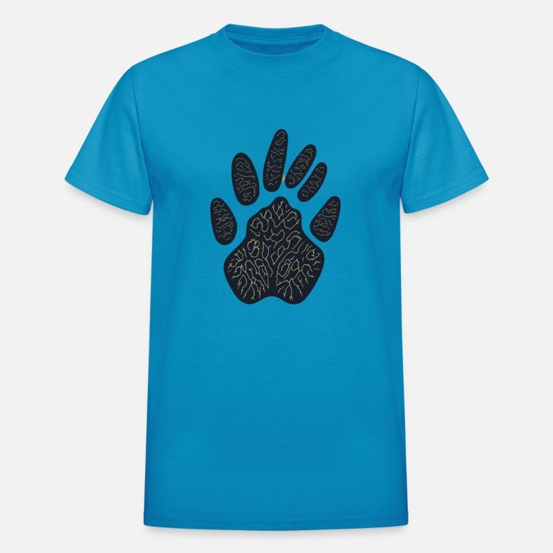 Whiskered Whispers: Beagle Paw Print Delight