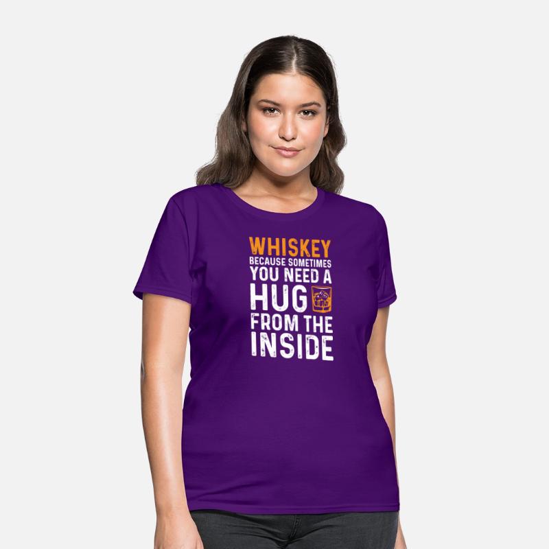 Whiskey hug tshirt -whiskey lover