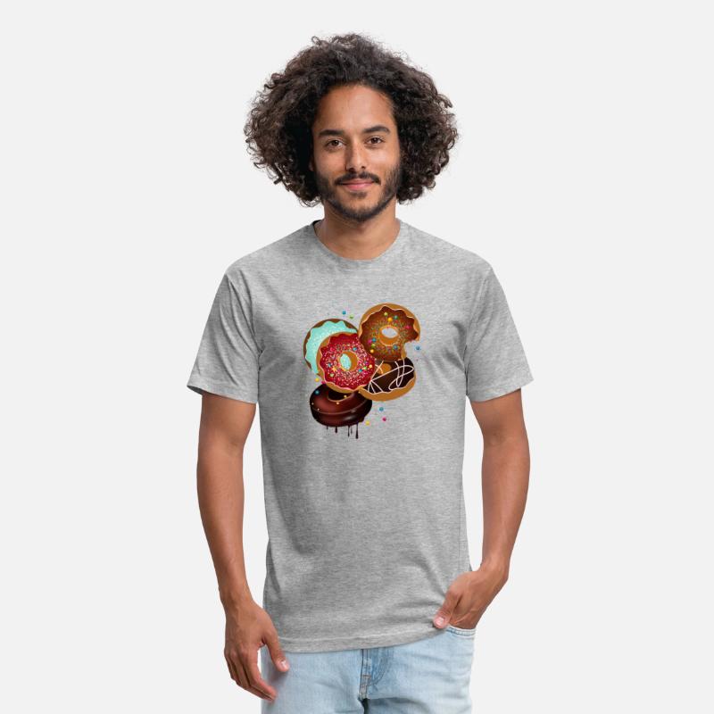 wildly mixed bunch of donuts