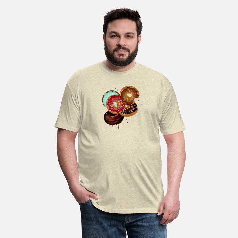 wildly mixed bunch of donuts