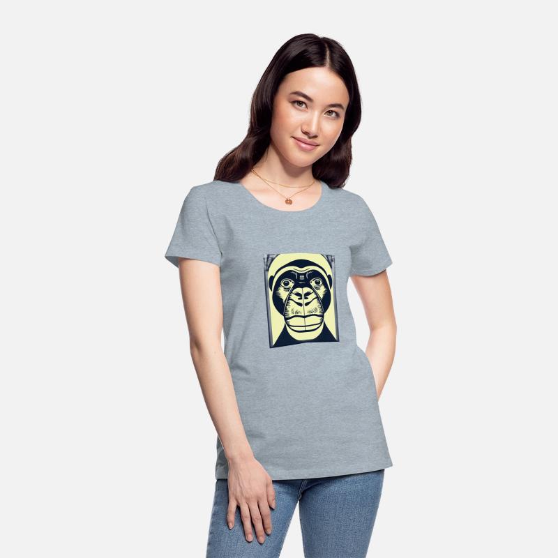 Wise Monkey & jungle king T-Shirt