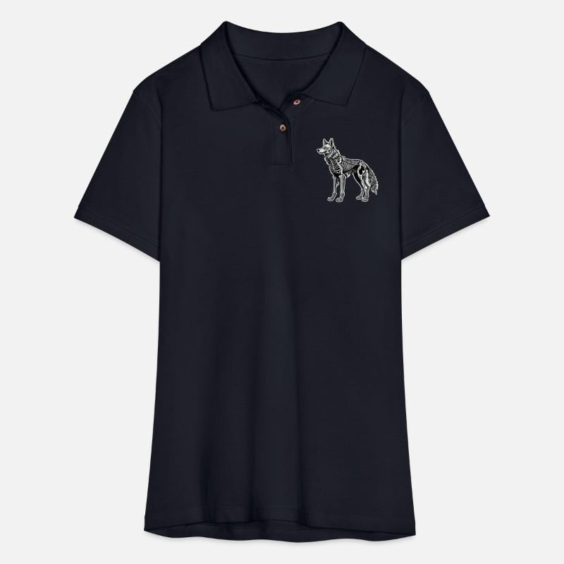 Wolf Skeleton Illustration