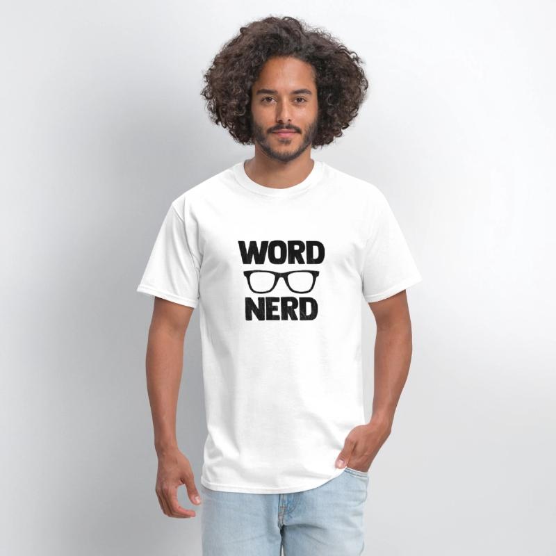 Word Nerd Book Reading Book Worm