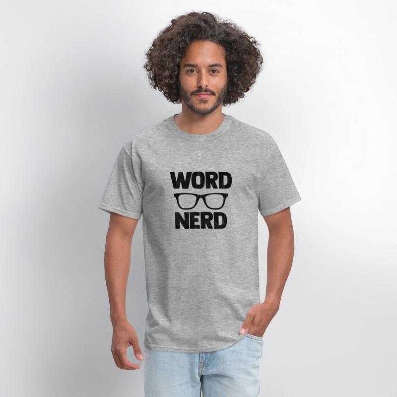Word Nerd Book Reading Book Worm