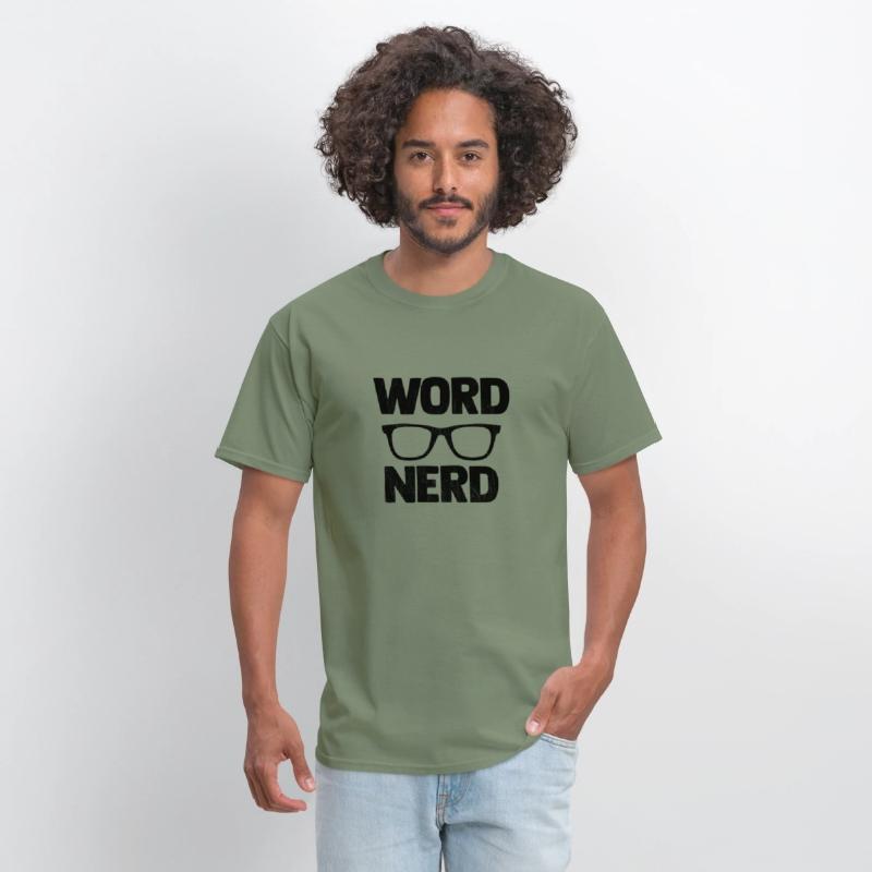 Word Nerd Book Reading Book Worm