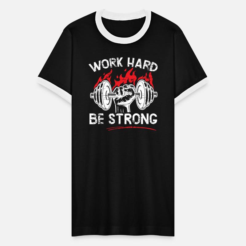 Work Hard Be Strong Bodybuilding Bodybuilder