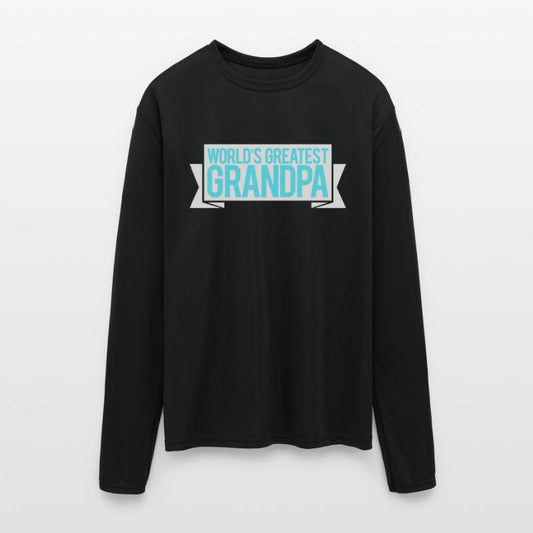 World's Greatest Grandpa Love Quote Saying Logo