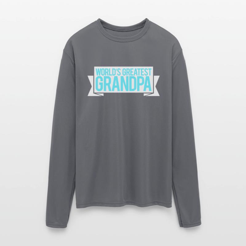 World's Greatest Grandpa Love Quote Saying Logo