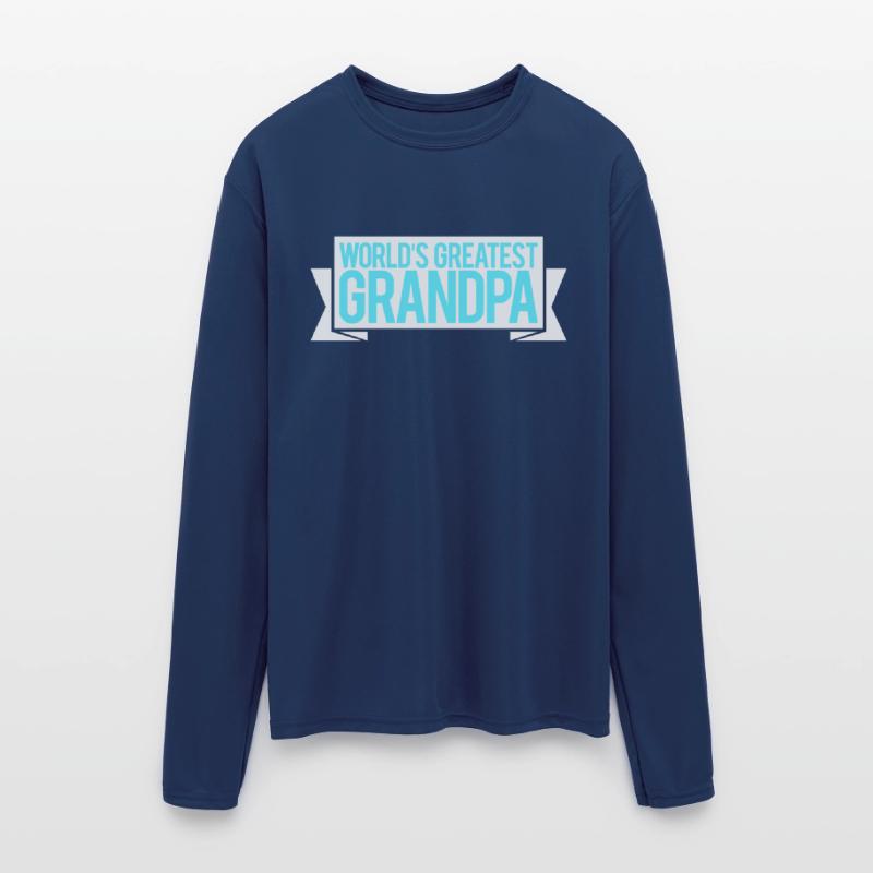 World's Greatest Grandpa Love Quote Saying Logo