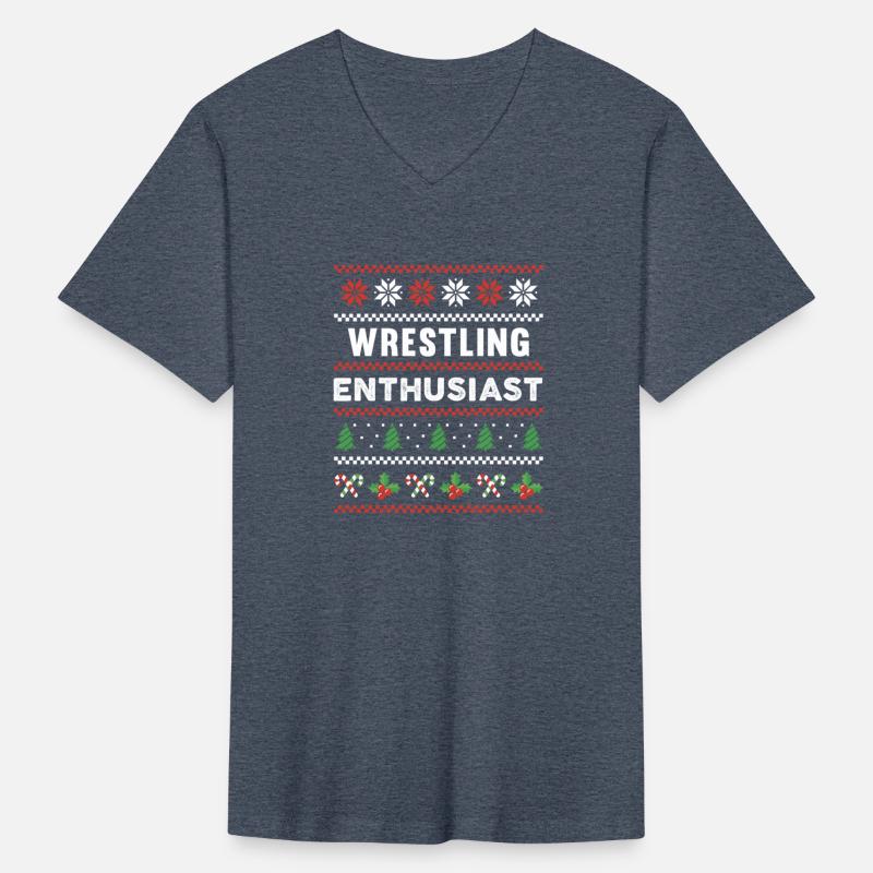 Wrestling Enthusiast Ugly Christmas Sweater