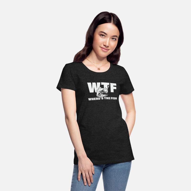 WTF Where’s The Fish Funny Fishing Mens Father’s