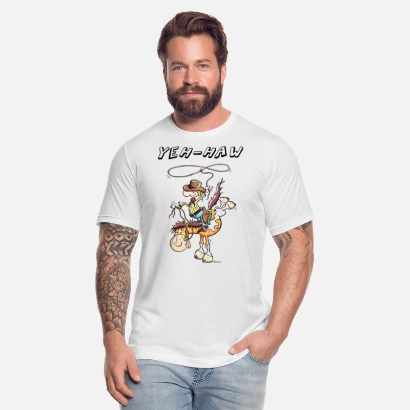 Yeh-Haw Cowboy - Pinto Horse - Western - Gift