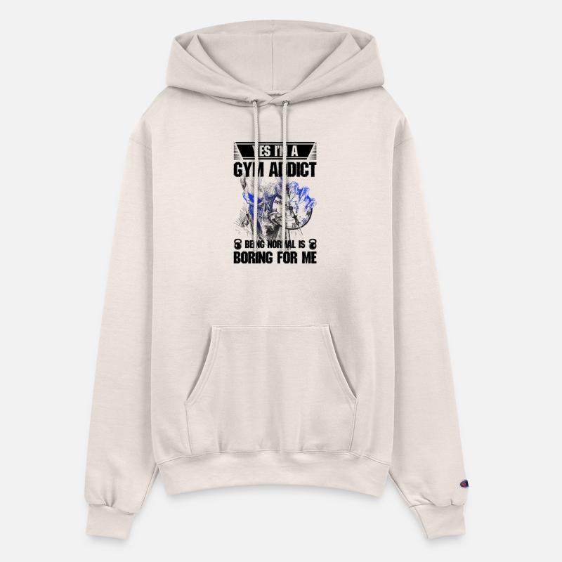 yes i'm a gym addict being normal is boring for me