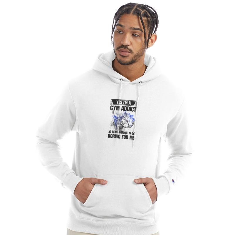 yes i'm a gym addict being normal is boring for me