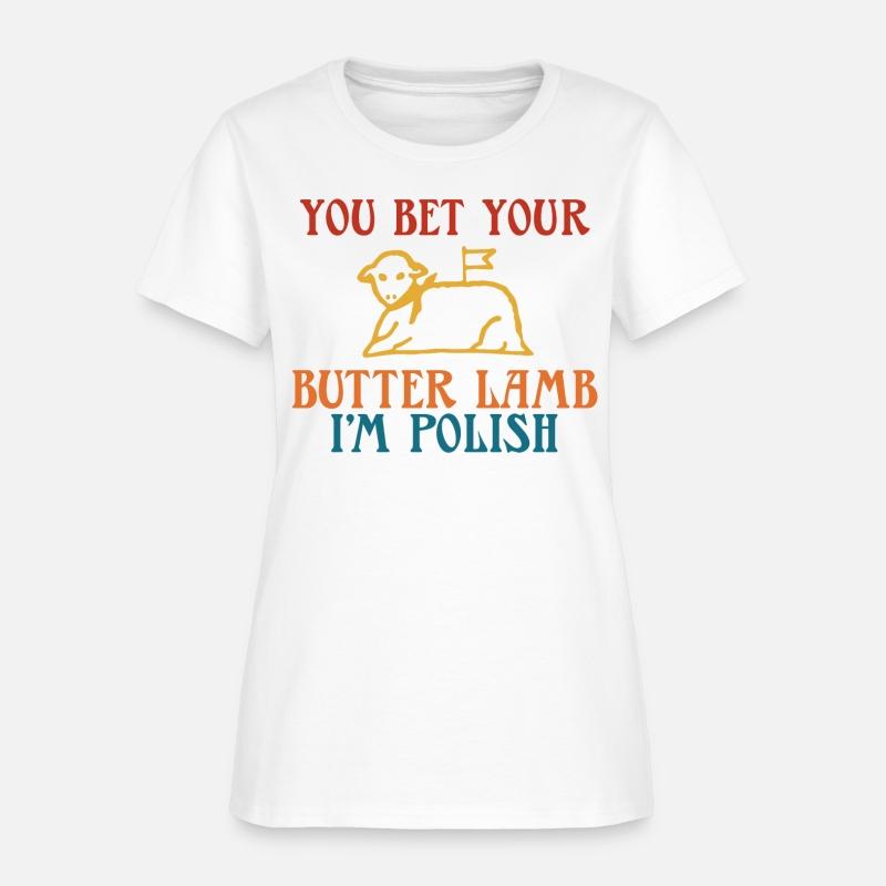 You Bet Your Butter Lamb I'm Polish Vintage Appare