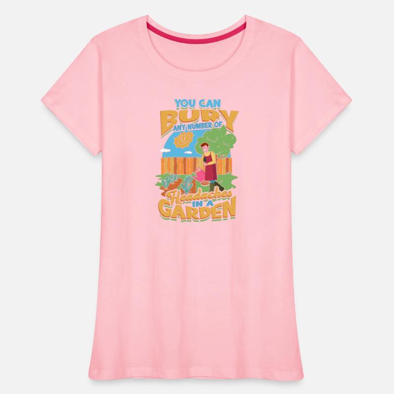 You can bury any number of headaches in a garden.