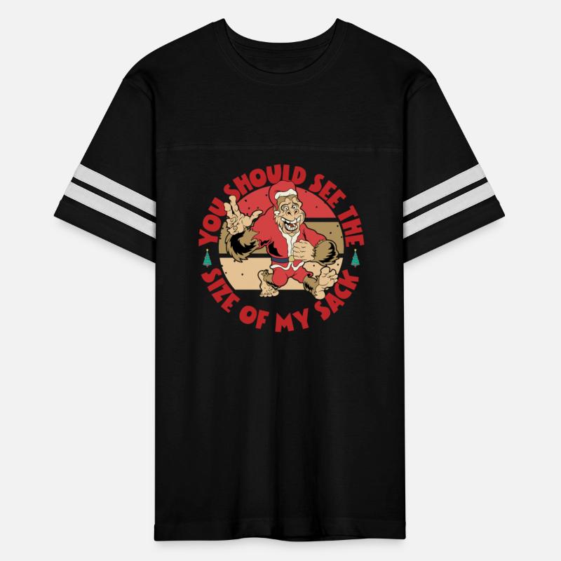 You Should See The Size Of My Sack Funny Santa