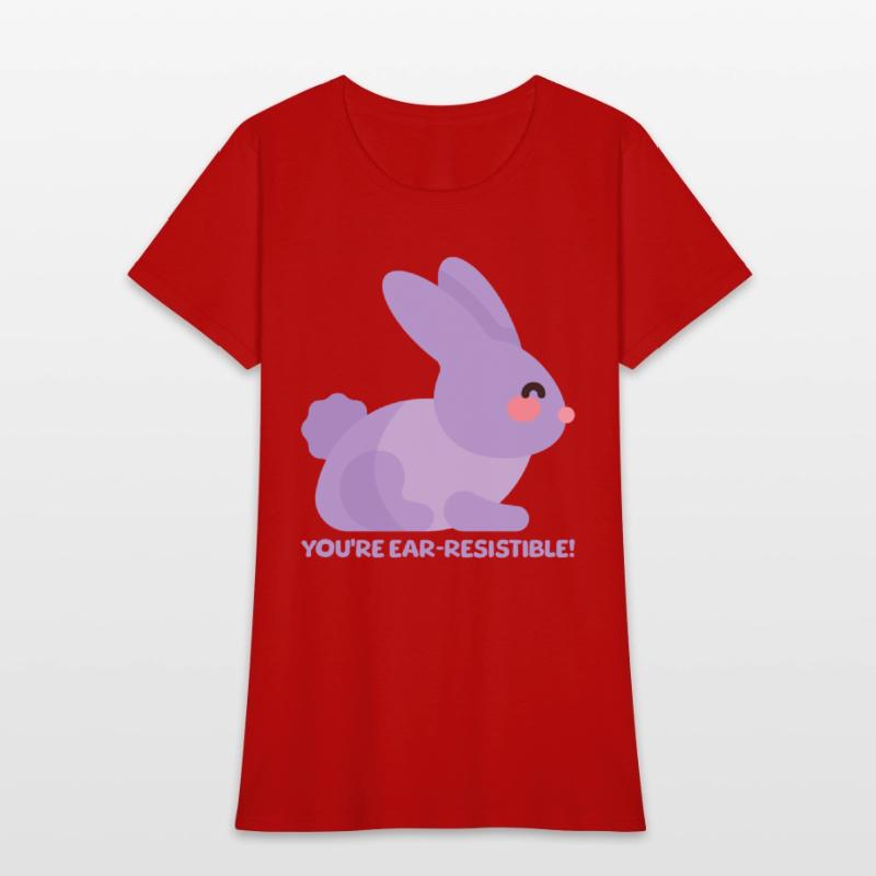 You're Ear-resistable! Cute Bunny Cartoon