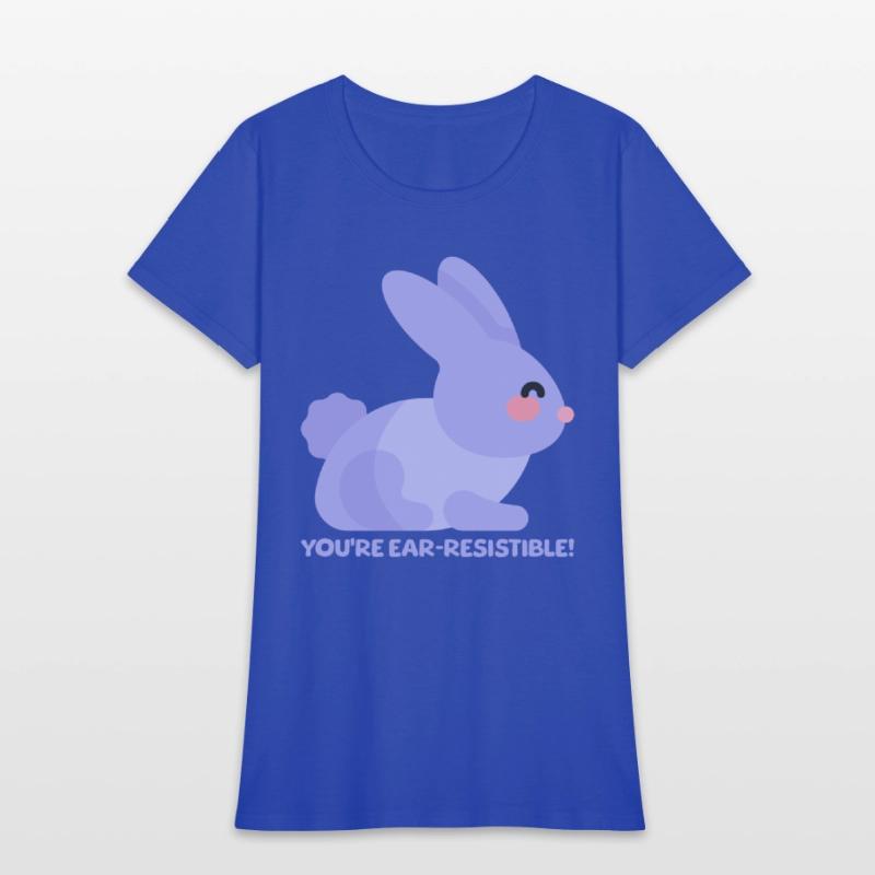 You're Ear-resistable! Cute Bunny Cartoon