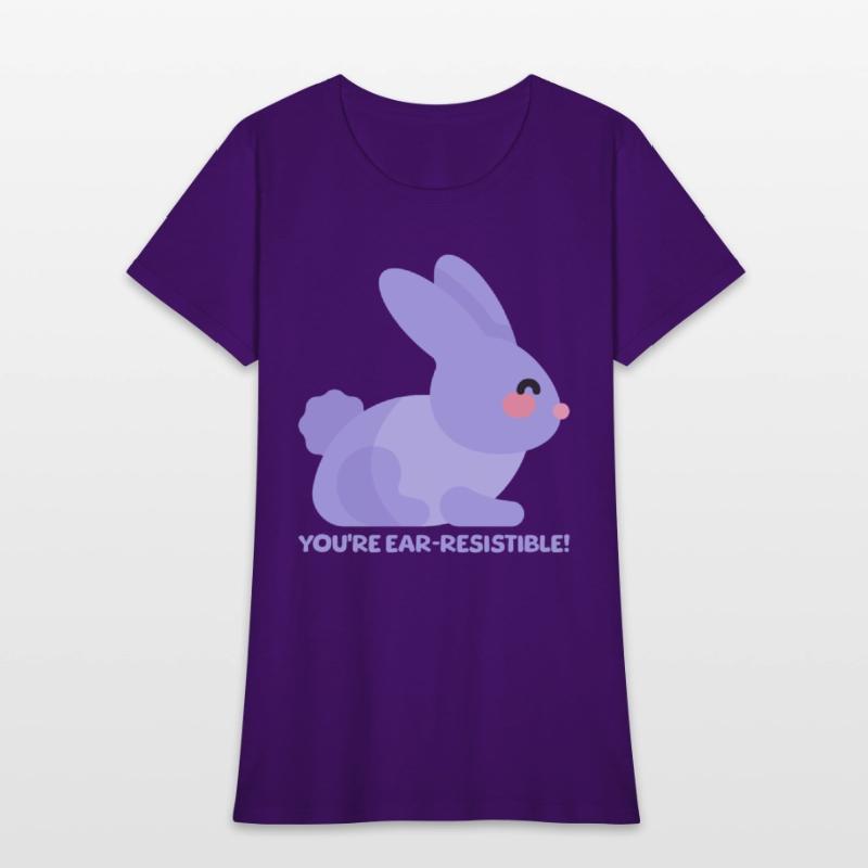 You're Ear-resistable! Cute Bunny Cartoon