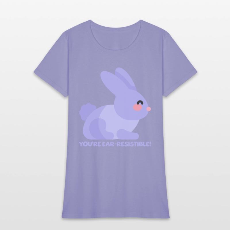You're Ear-resistable! Cute Bunny Cartoon