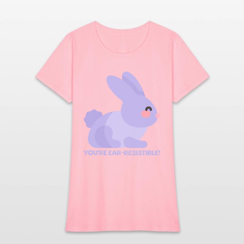 You're Ear-resistable! Cute Bunny Cartoon